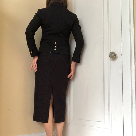 Cartonnier black blazer with gold button detailing - Picture 3 of 7